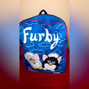 Vintage Rare 90’s Furby Backpack Tiger Electronics